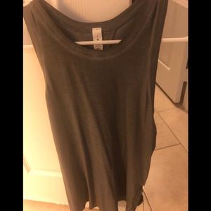 Lululemon lemon tank grey New with tags size 4